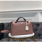 First-class Quality FENDI BY THE WAY REGULAR Small multicoloured leather Boston bag 8BL1245 dark pink JH08631mU66